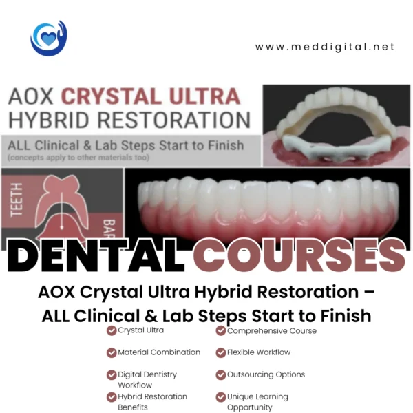 AOX Crystal Ultra Hybrid Restoration All Clinical & Lab Steps Start to Finish AOX Crystal Ultra Hybrid Restoration: All Clinical & Lab Steps Start to Finish
